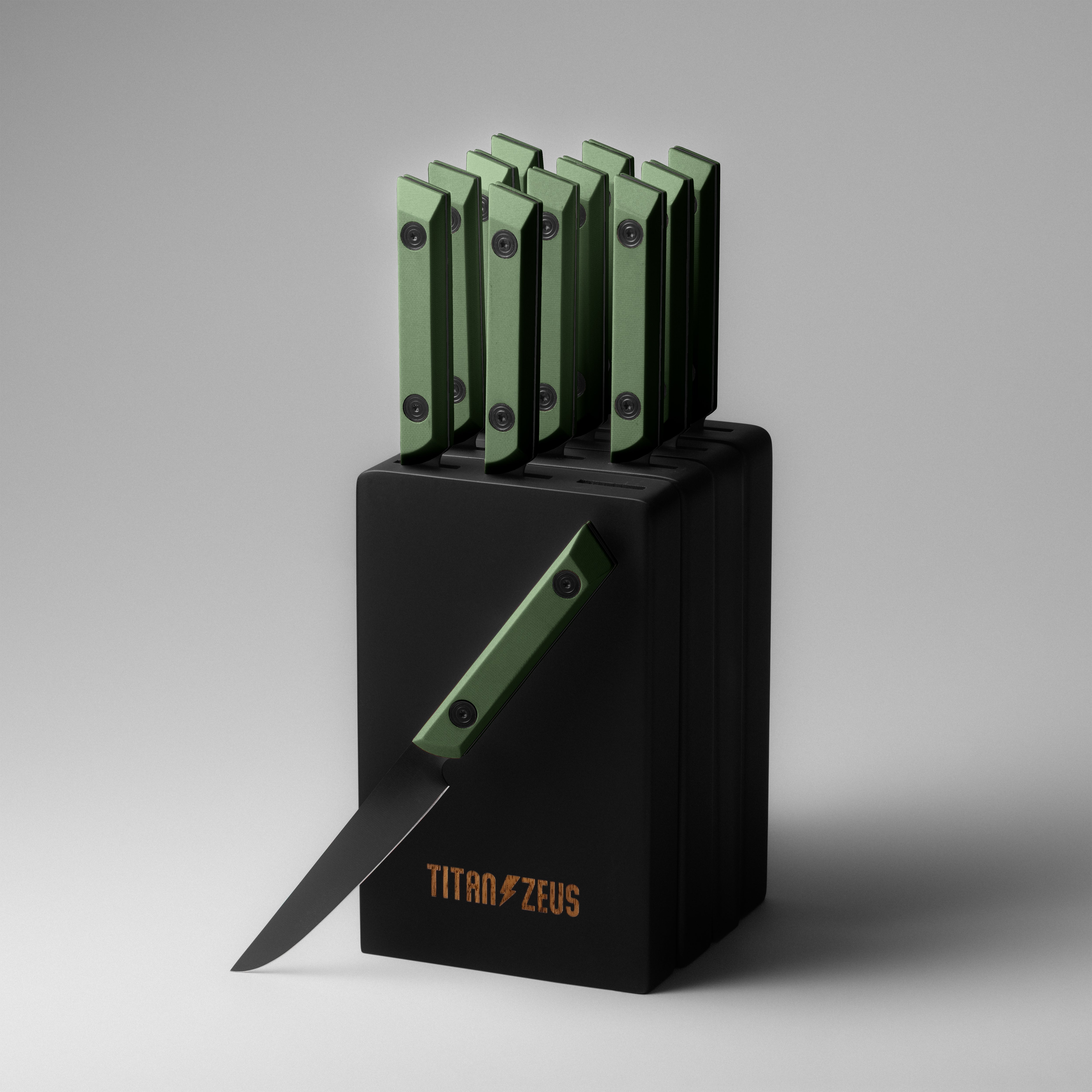 TABLE KNIFE SET (12 Piece) – Titan Zeus Knives