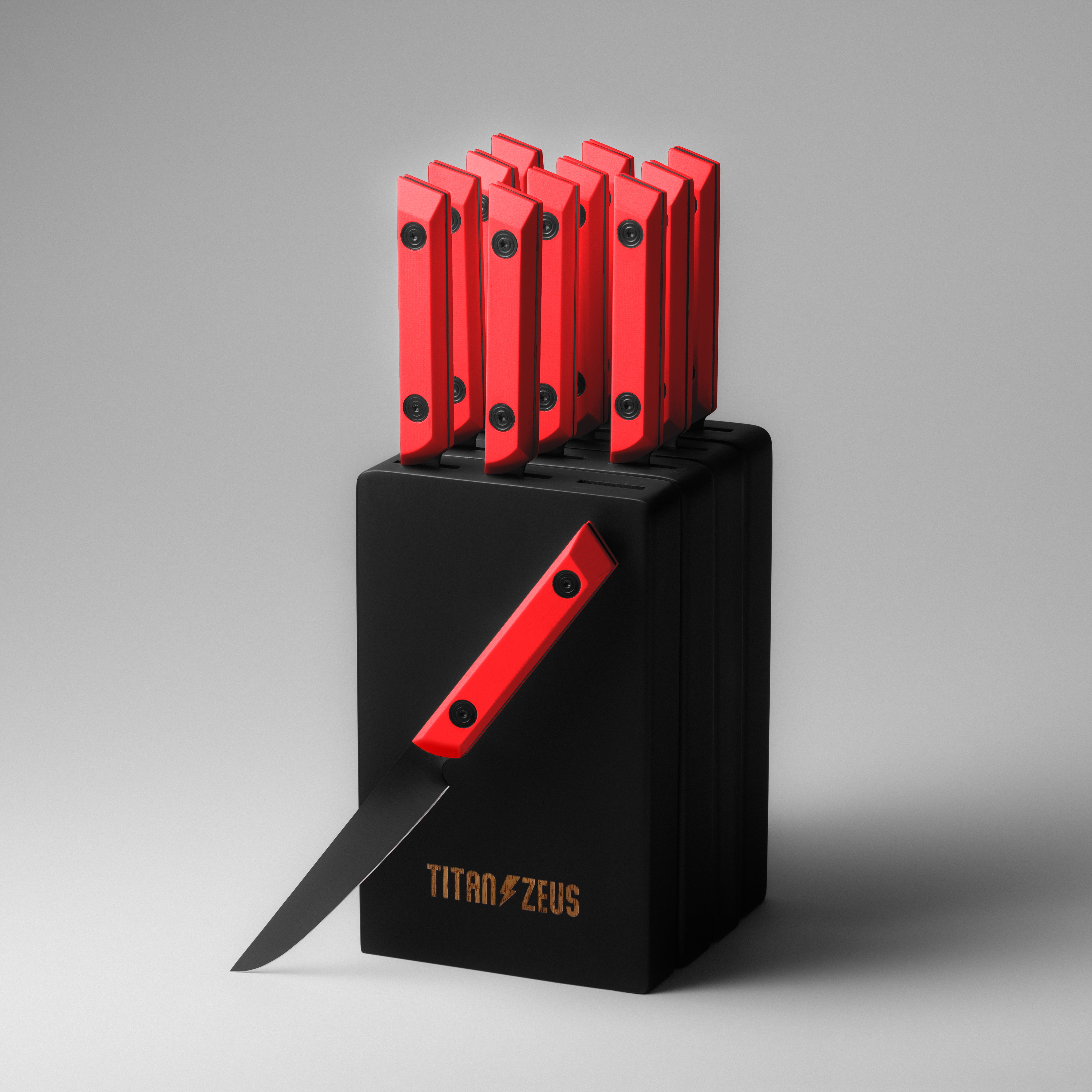 TABLE KNIFE SET (12 Piece) – Titan Zeus Knives