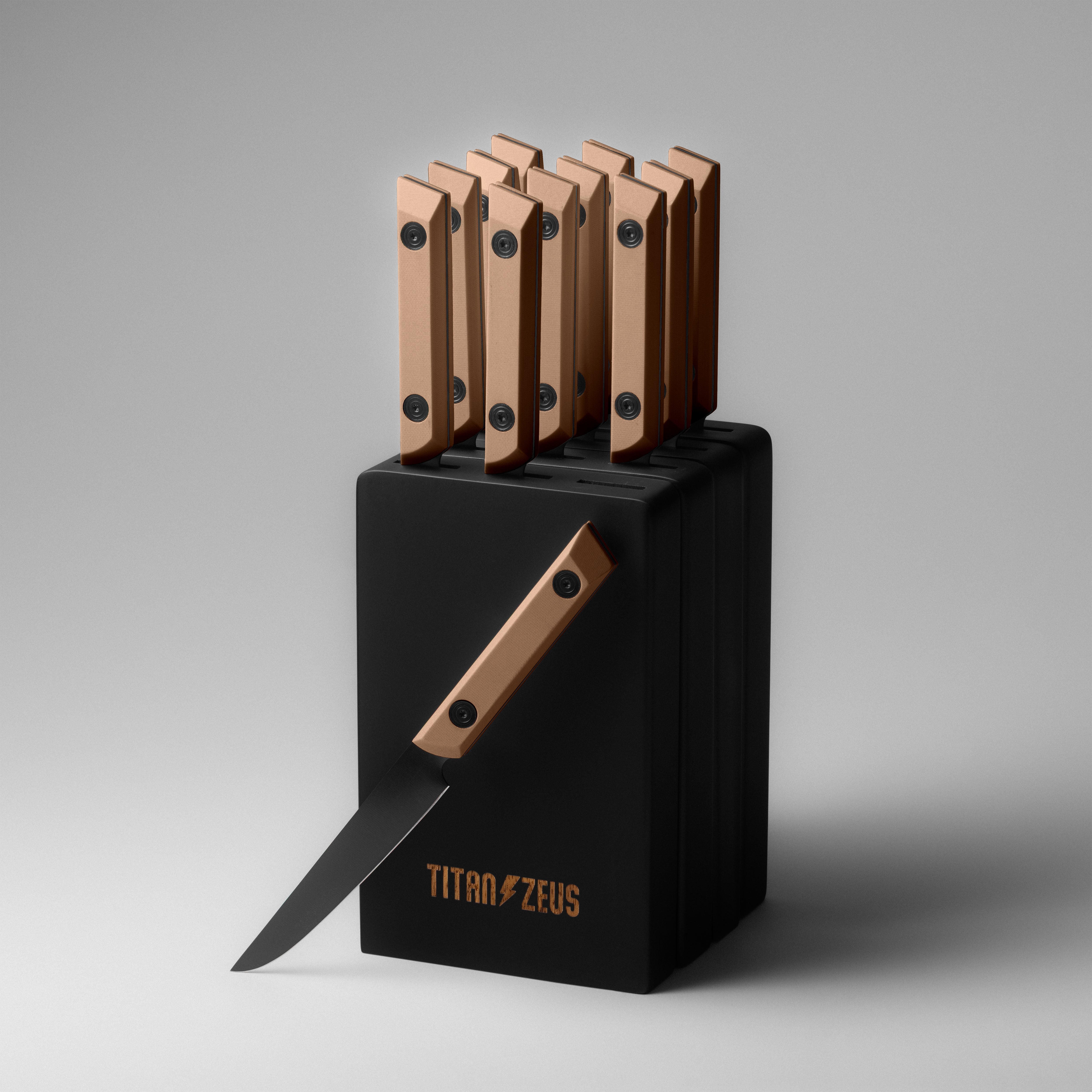 TABLE KNIFE SET (12 Piece) – Titan Zeus Knives