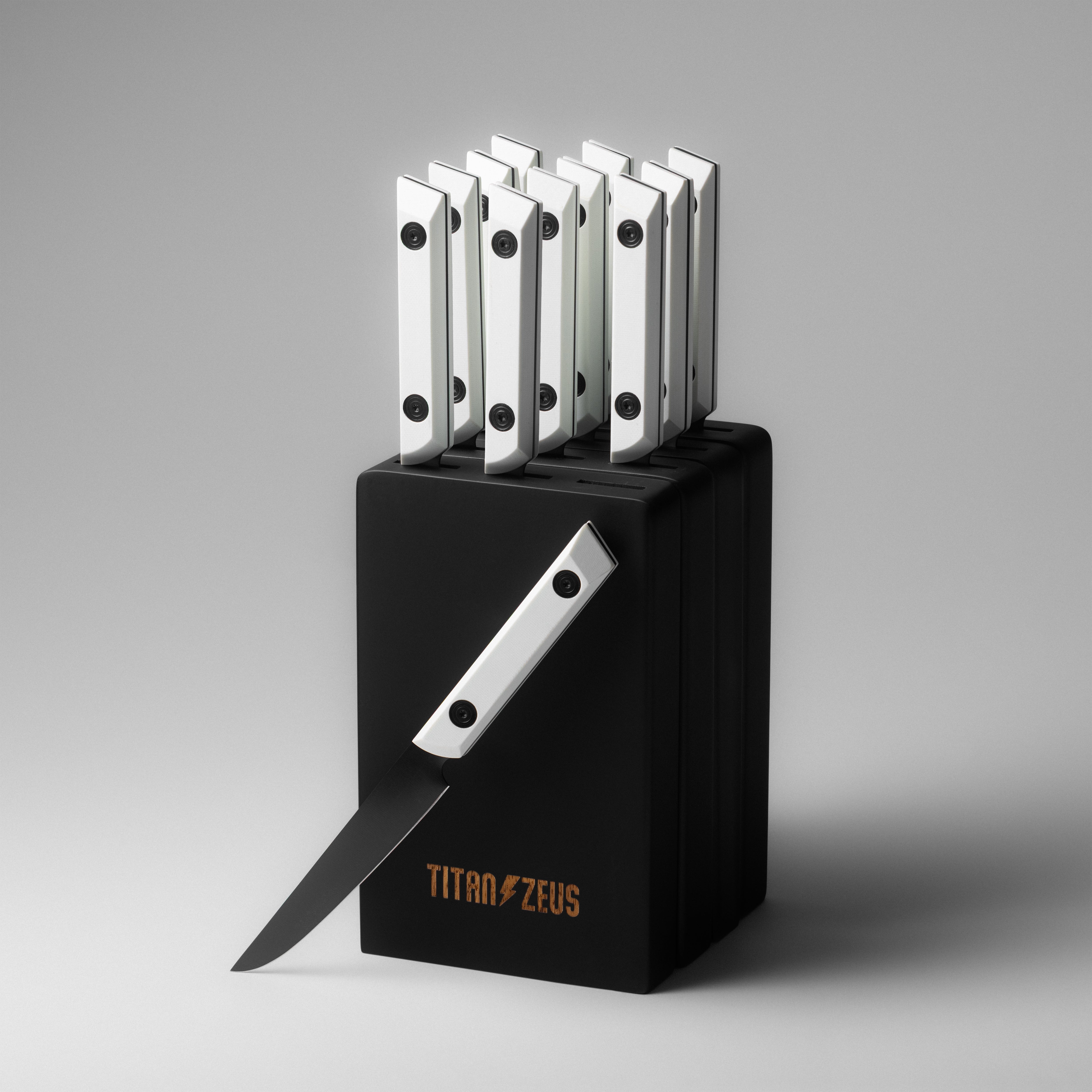 TABLE KNIFE SET (12 Piece) – Titan Zeus Knives