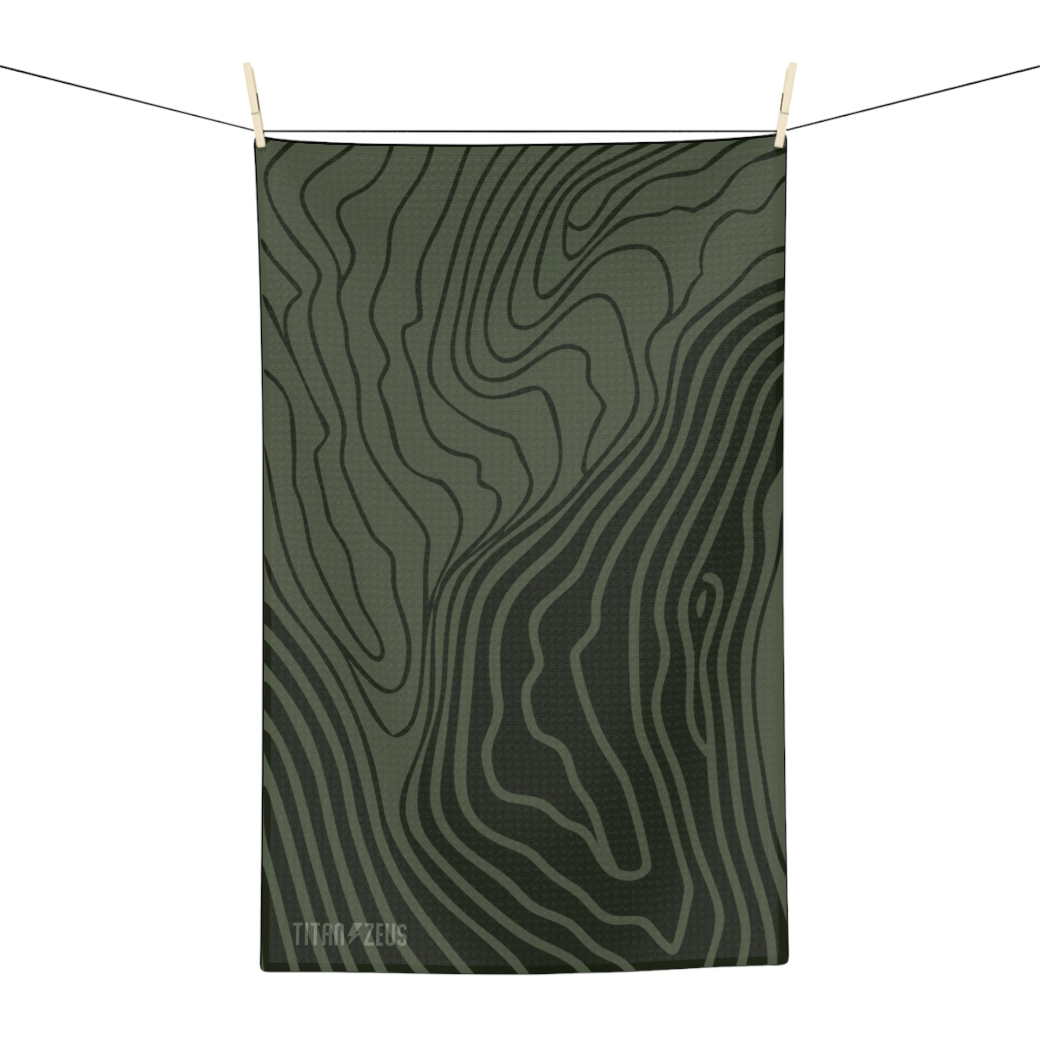 Contour Ultra-Microfiber Kitchen Towel (Green) – Titan Zeus Knives