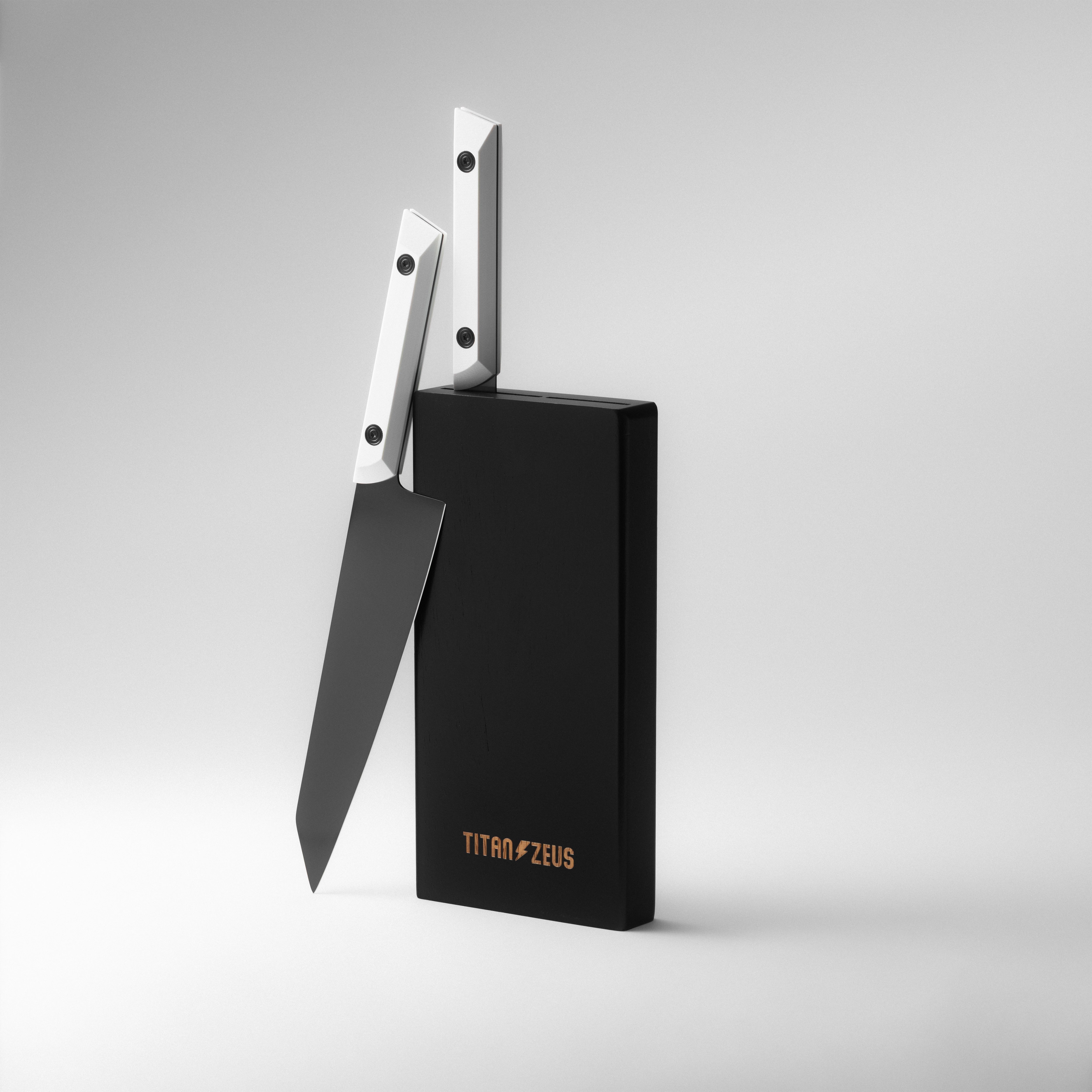 Kitchen Knife Set (2 Piece) | The starter knife set with block