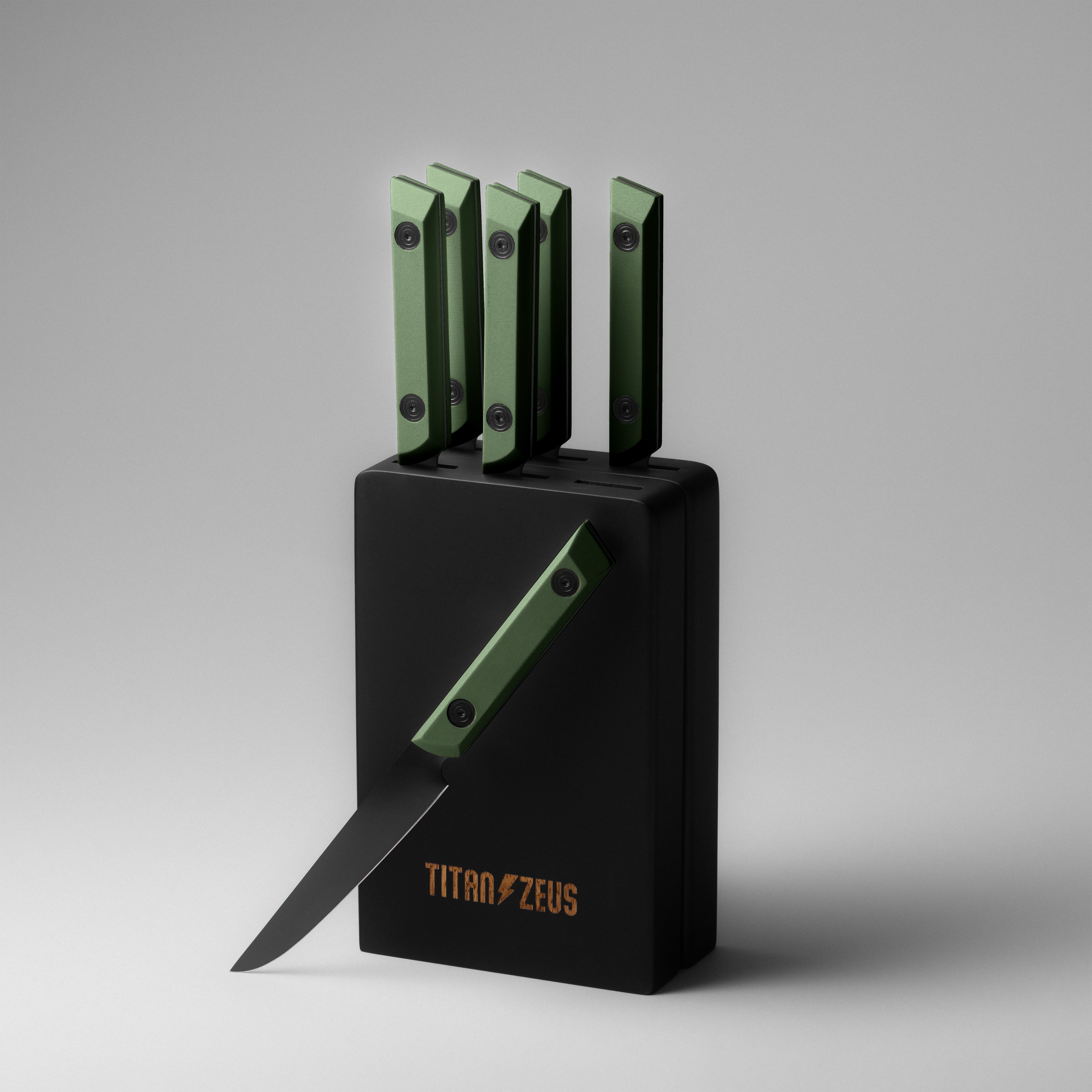 TABLE KNIFE SET (6 piece) – Titan Zeus Knives TABLE KNIFE SET (6 piece) – Titan Zeus Knives