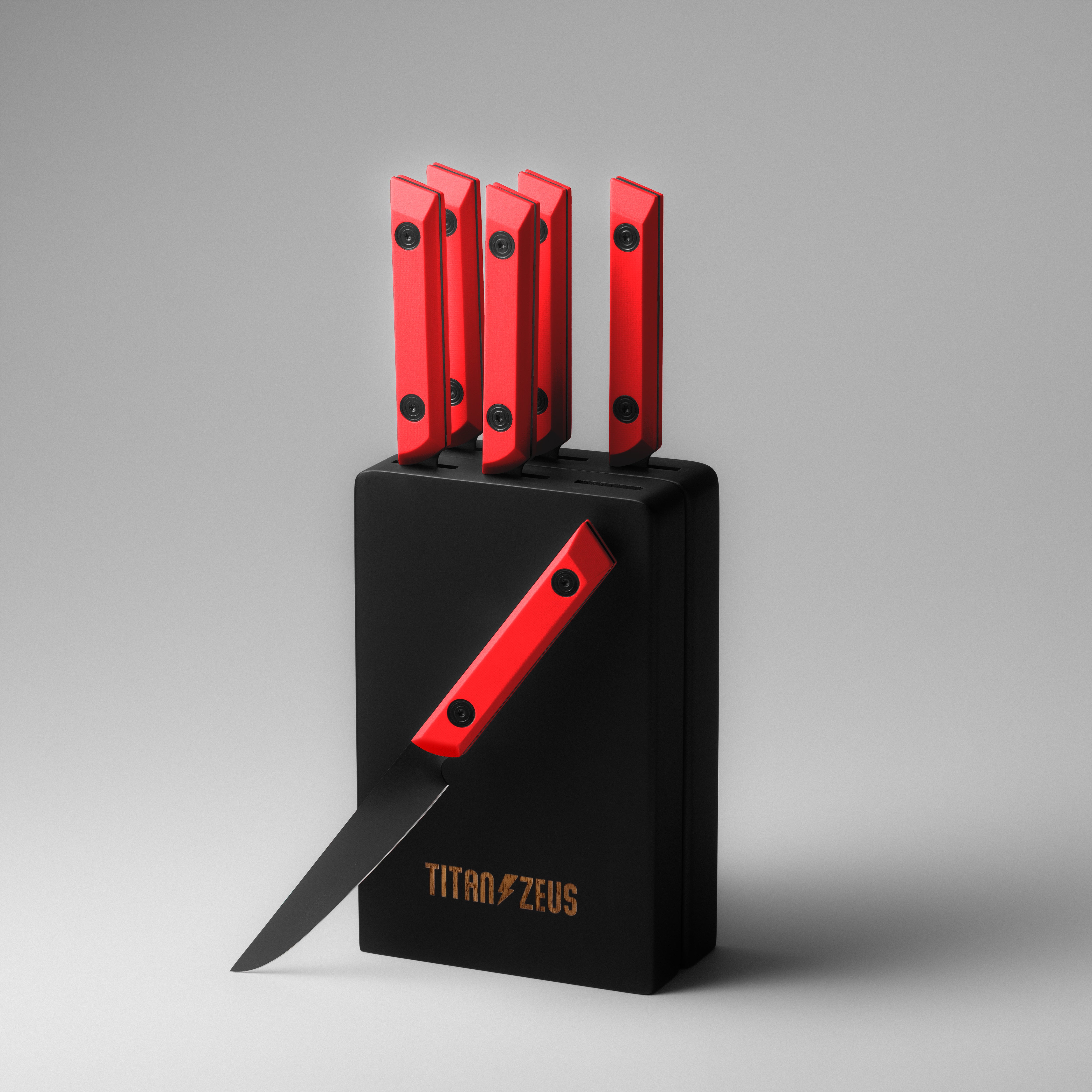 TABLE KNIFE SET (6 piece) – Titan Zeus Knives