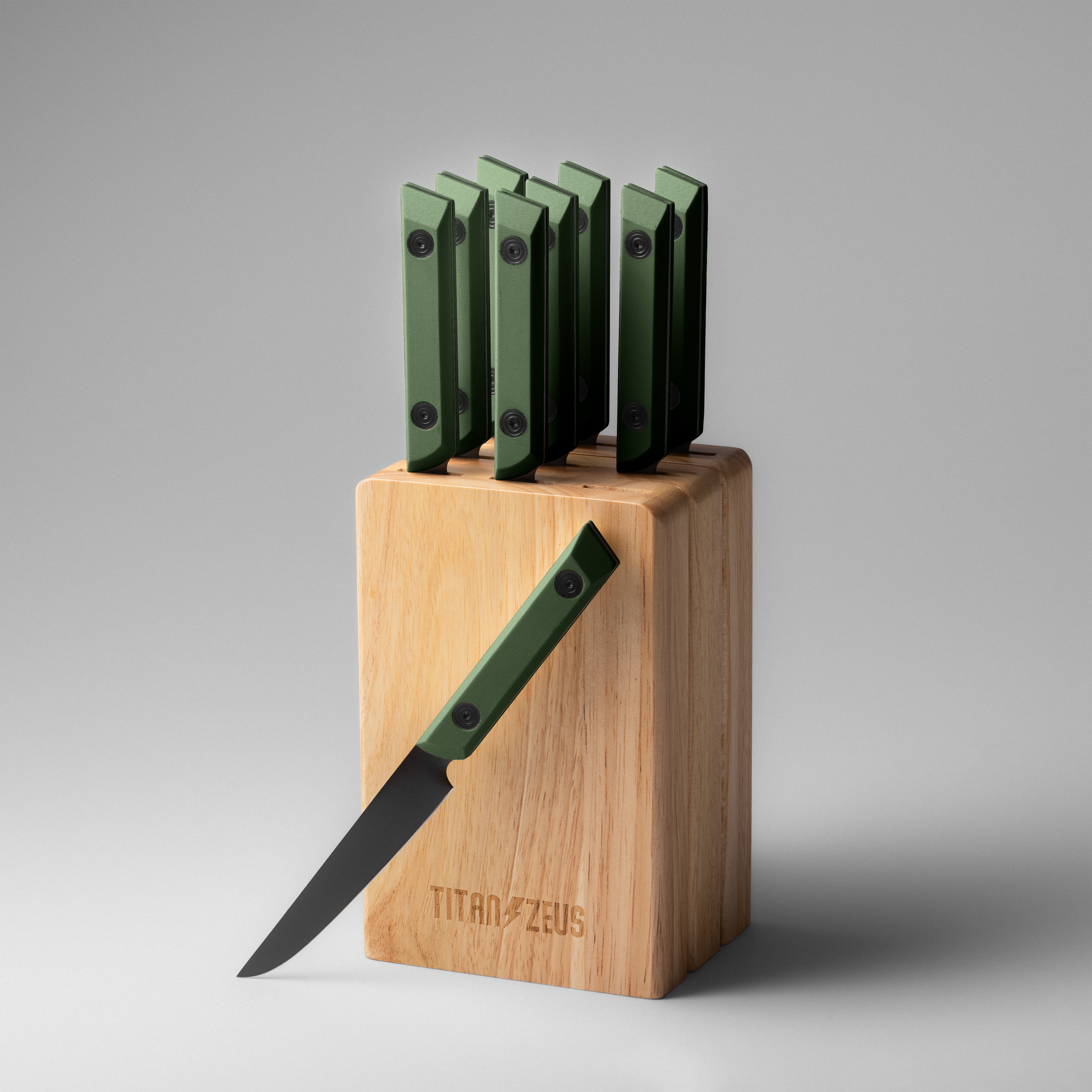 ティナ TABLE KNIFE SET (9 Piece) – Titan Zeus Knives