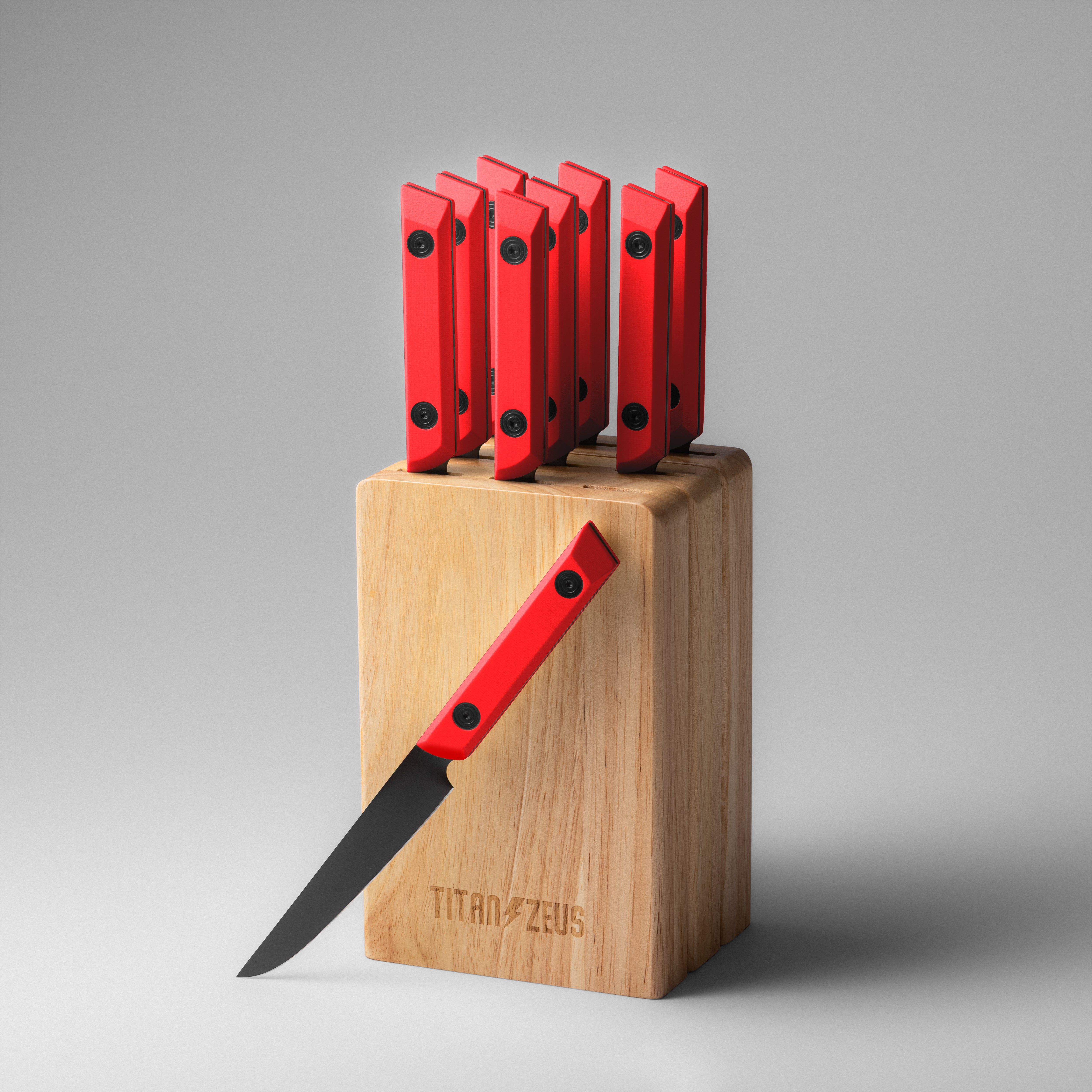 ティナ TABLE KNIFE SET (9 Piece) – Titan Zeus Knives